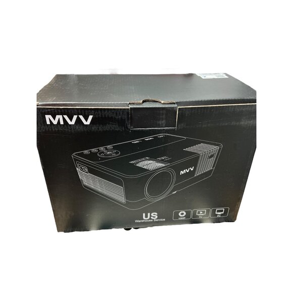 MVV Mini Projector 1080P PJ0571 New in Box - Picture 2 of 4